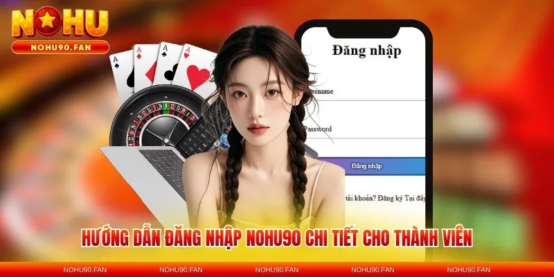Hướng dẫn đăng nhập Nohu90 chi tiết cho thành viên